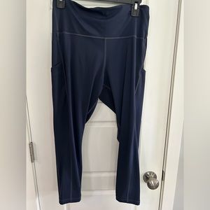 Athleta Ultimate Stash pocket 7/8 tight, 1X